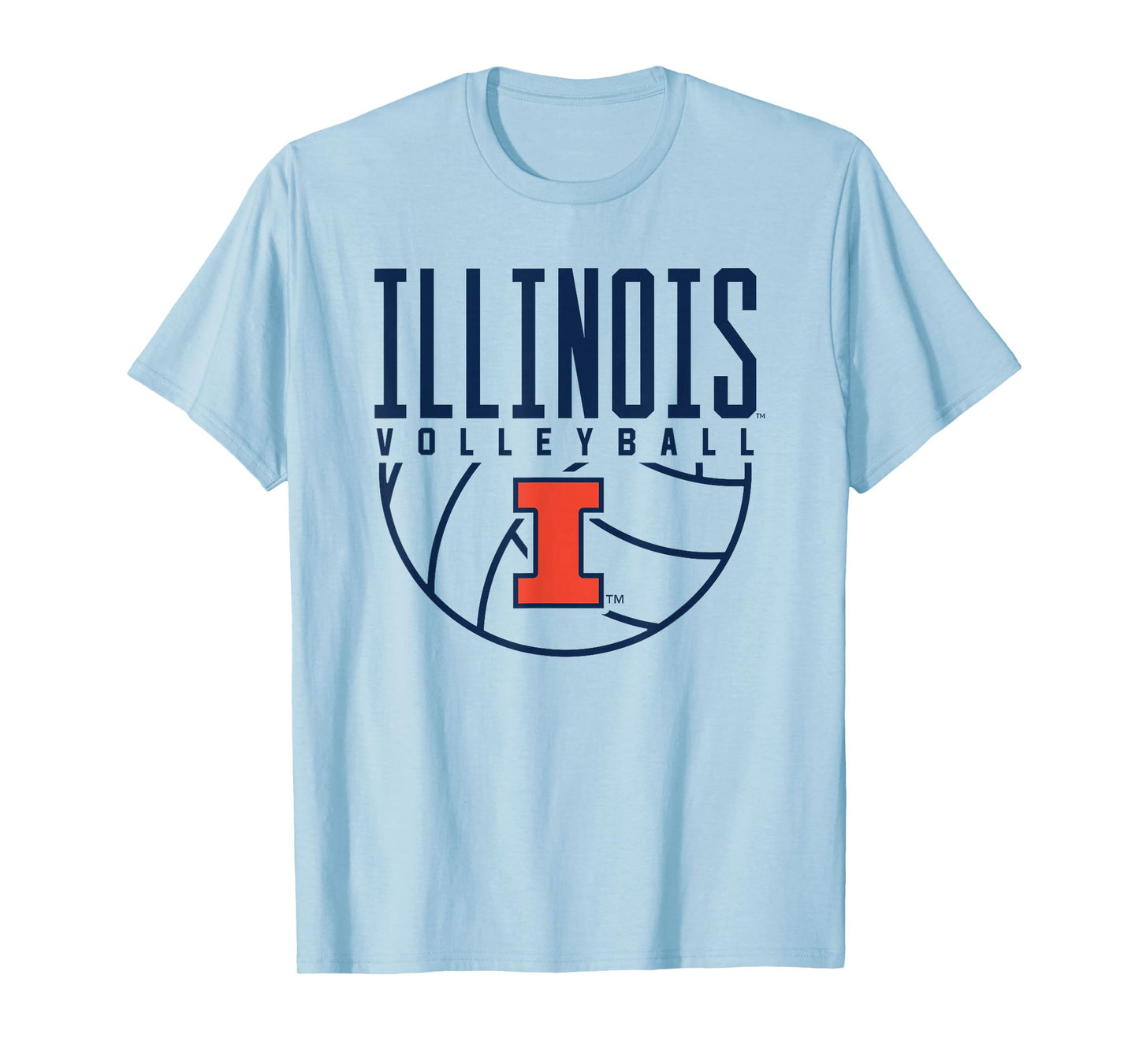University of Illinois Fighting Illini Volleyball Arch T-Shirt