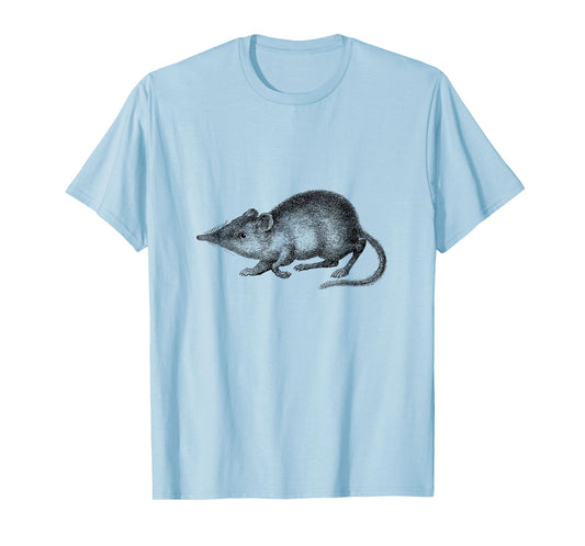 Elephant Shrew Mouse Print T-Shirt