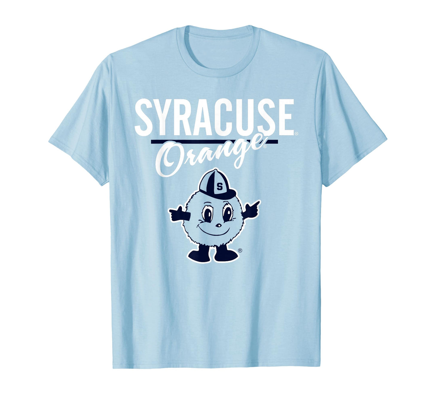 Syracuse Orange Otto Mascot Team Color Officially Licensed T-Shirt