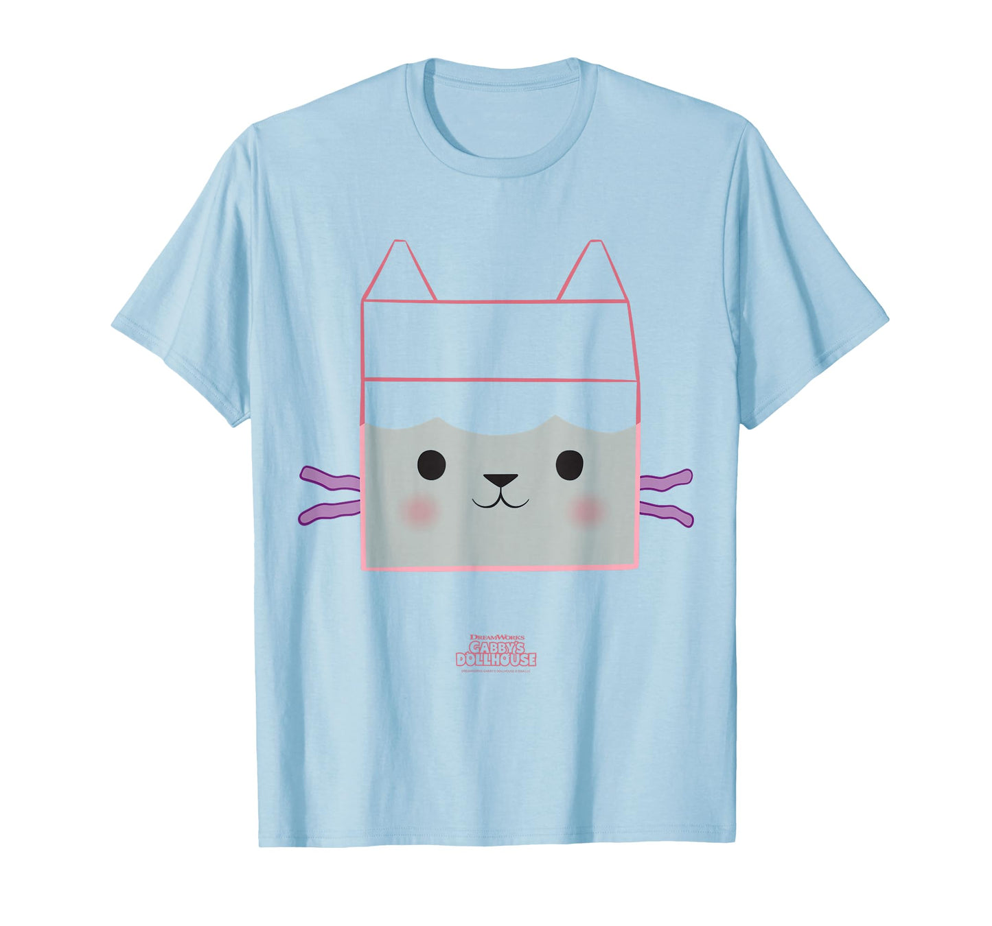 DreamWorks Gabby's Dollhouse Baby Box Big Face Halloween T-Shirt