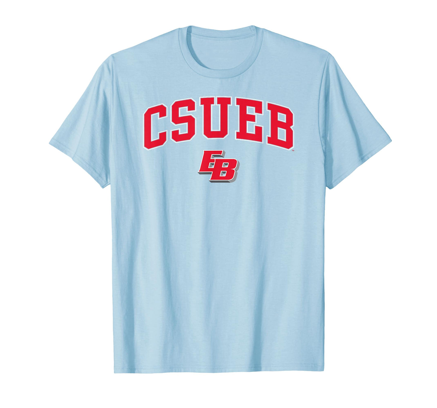 Cal State East Bay Pioneers Arch Over Gray T-Shirt