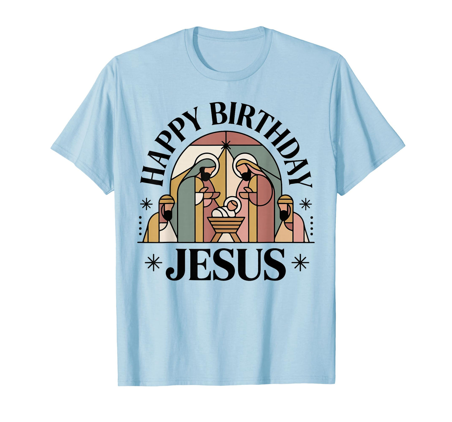 Youth Happy Birthday Jesus Christmas Christian Toddler Boy T-Shirt
