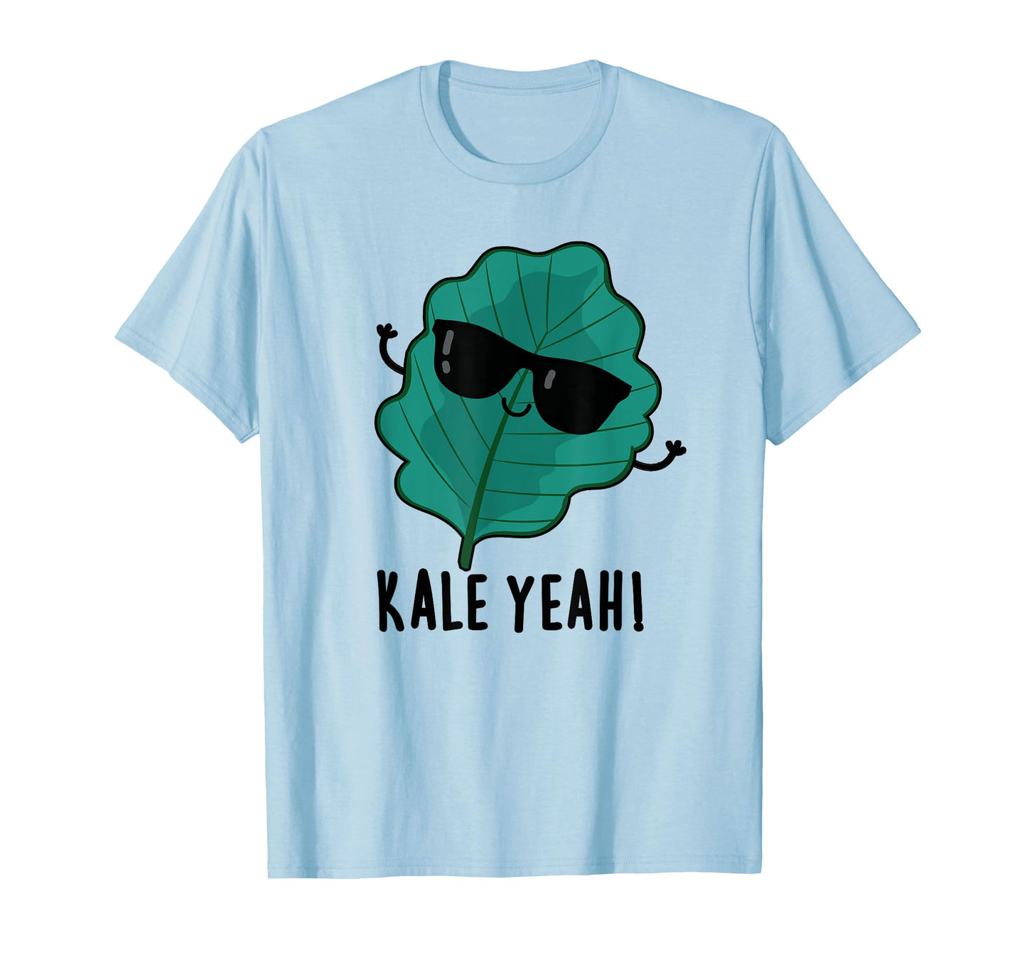Kale Yeah Funny Vegetable Pun T-Shirt