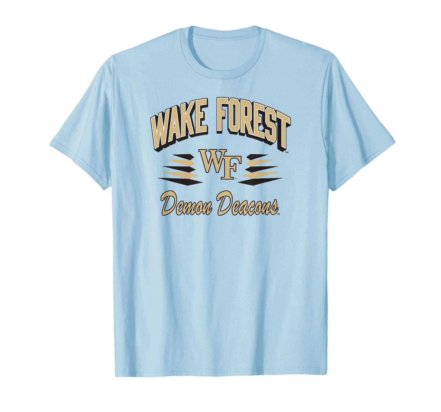 Wake Forest Demon Deacons Retro Diamond Gray T-Shirt