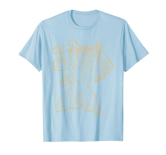 Goldfish Funny Animal Lazy DIY Costume Easy Halloween T-Shirt