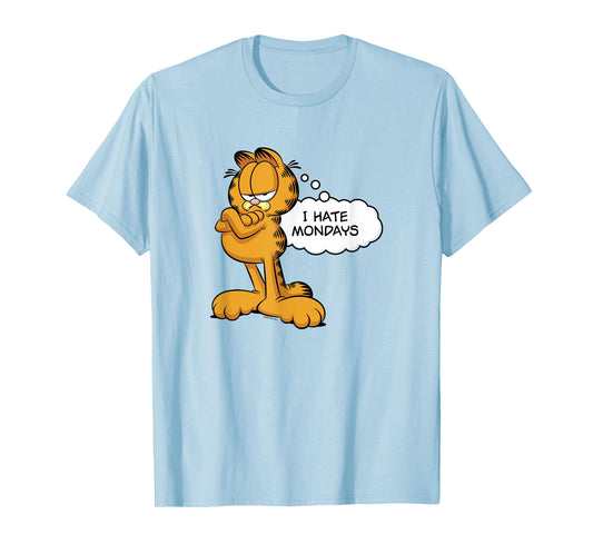 Garfield I Hate Mondays Thought Bubble T-Shirt