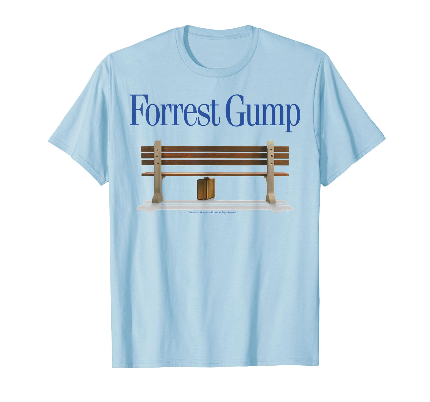 Forrest Gump Bench Title Logo T-Shirt