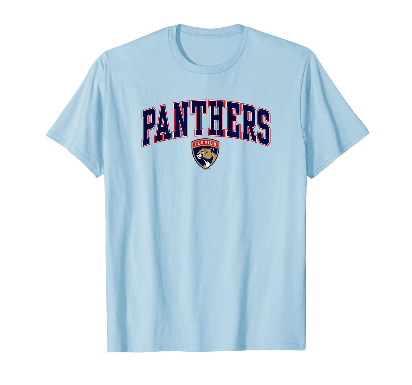 Florida Panthers Arch Over Gray Officially Licensed T-Shirt