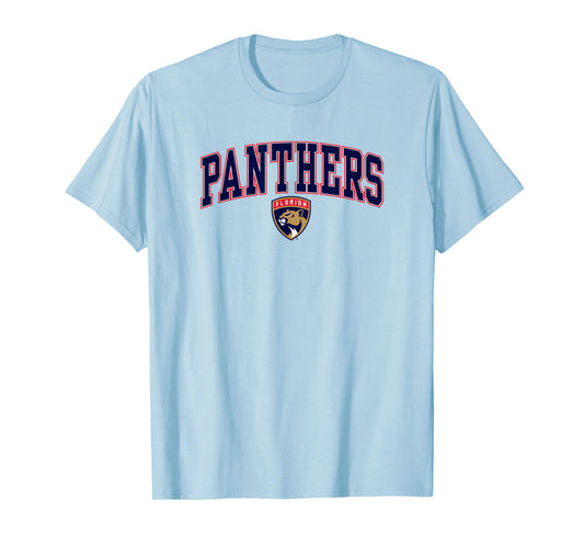 Florida Panthers Arch Over Gray Officially Licensed T-Shirt