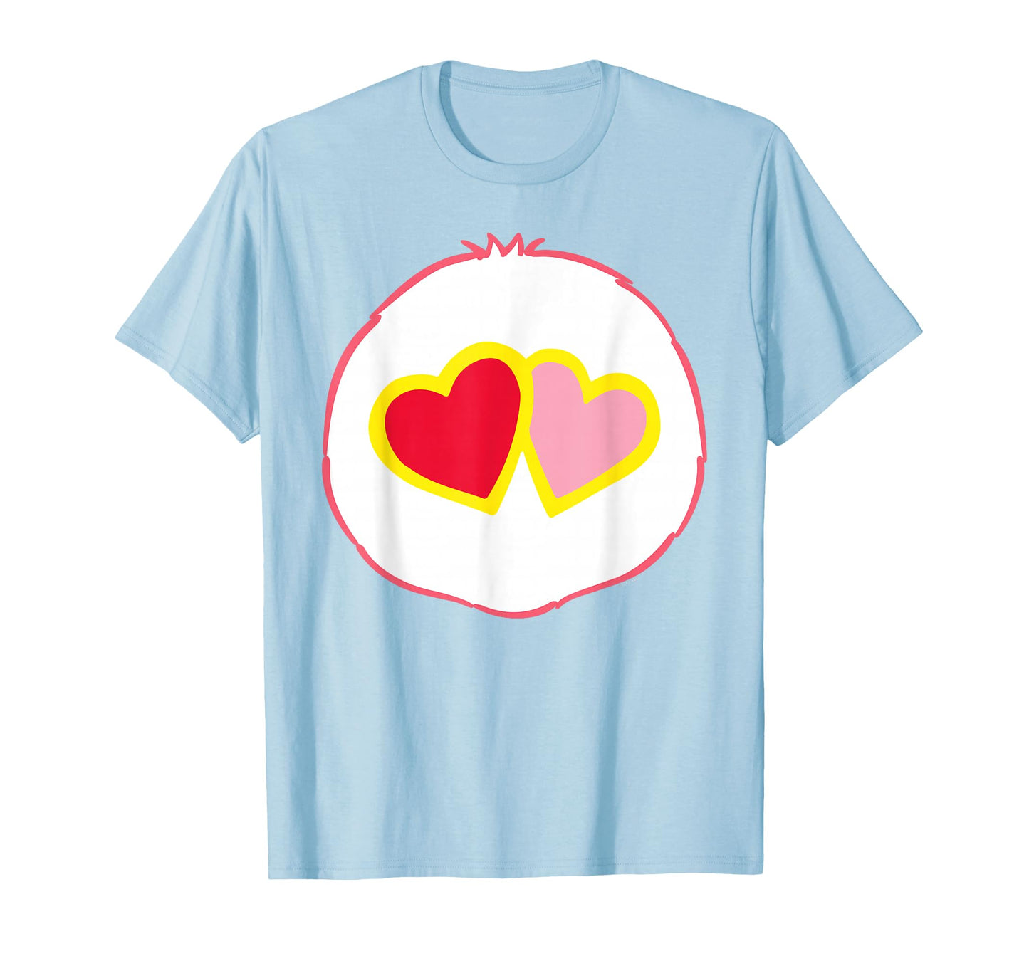 Care Bears Love-a-Lot Bear Belly Easy Halloween Costume Cute T-Shirt