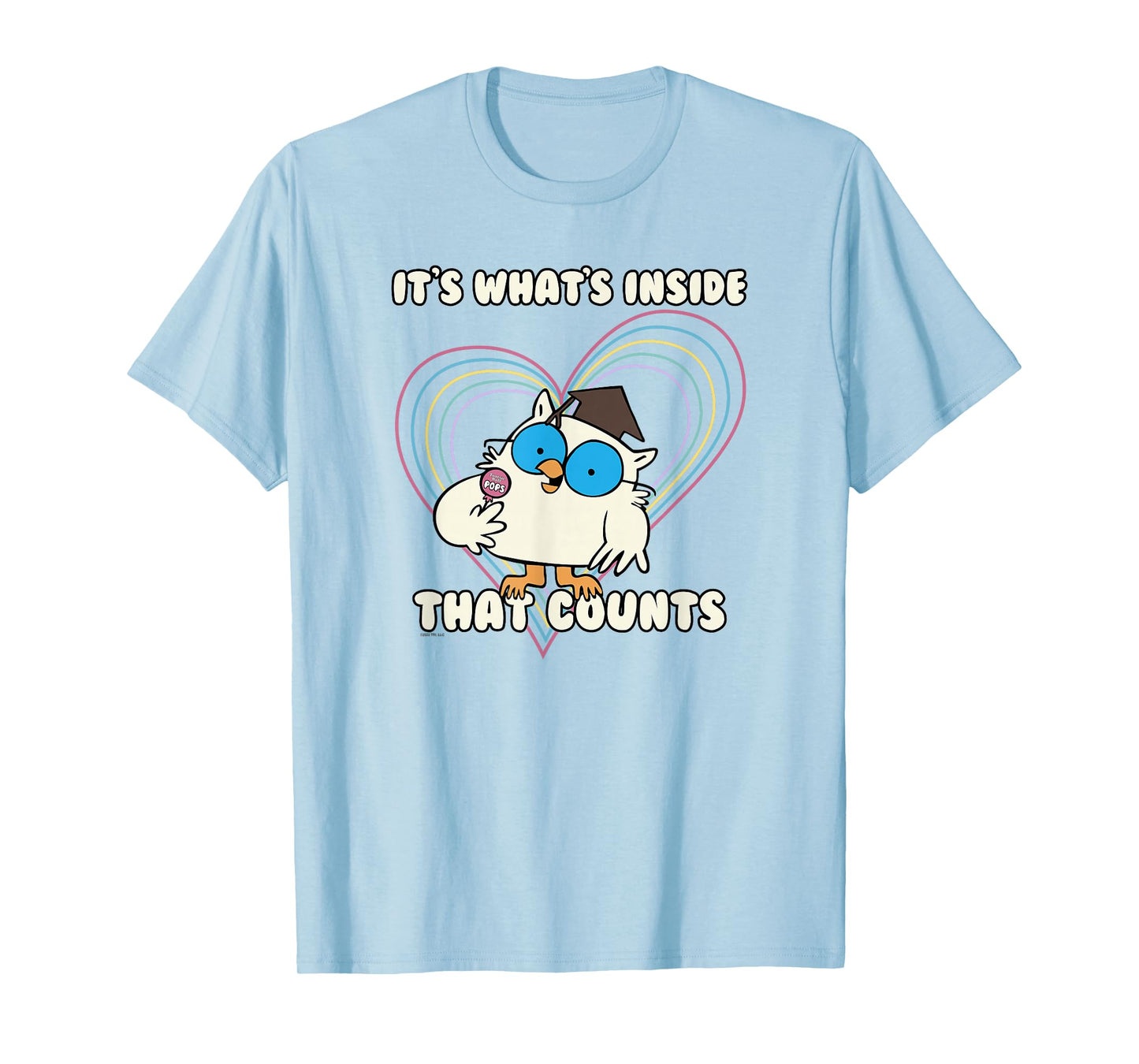 Tootsie Roll Pop It's What's Inside That Counts T-Shirt