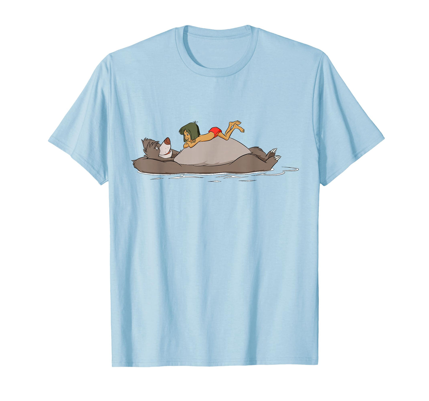 Disney The Jungle Book Mowgli and Baloo T-Shirt Small