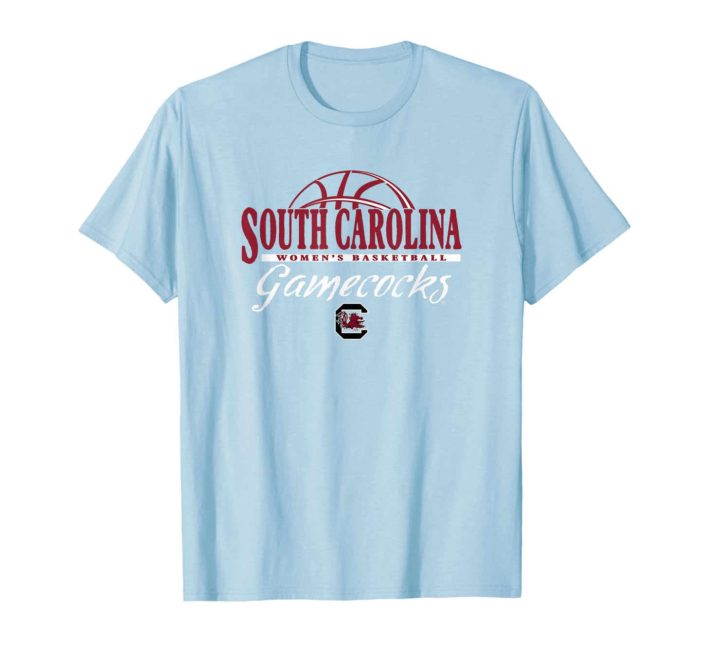 South Carolina Gamecocks Women's Basketball Layup Gray T-Shirt