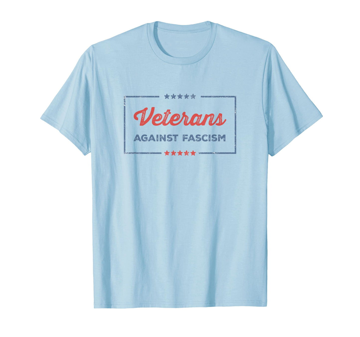 Veterans Against Fascism Vintage Patriotic Veteran US Army T-Shirt