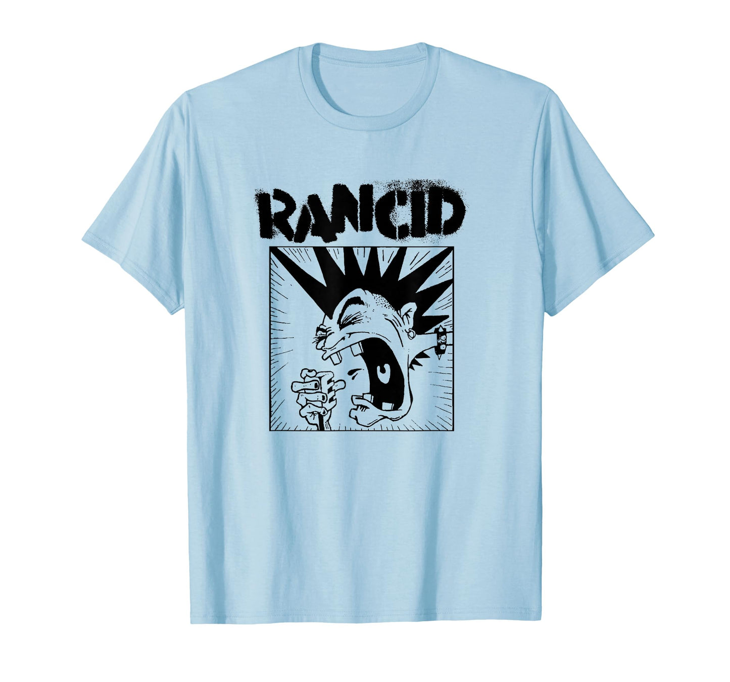 Rancid - Official Merchandise - Microphone T-Shirt Small