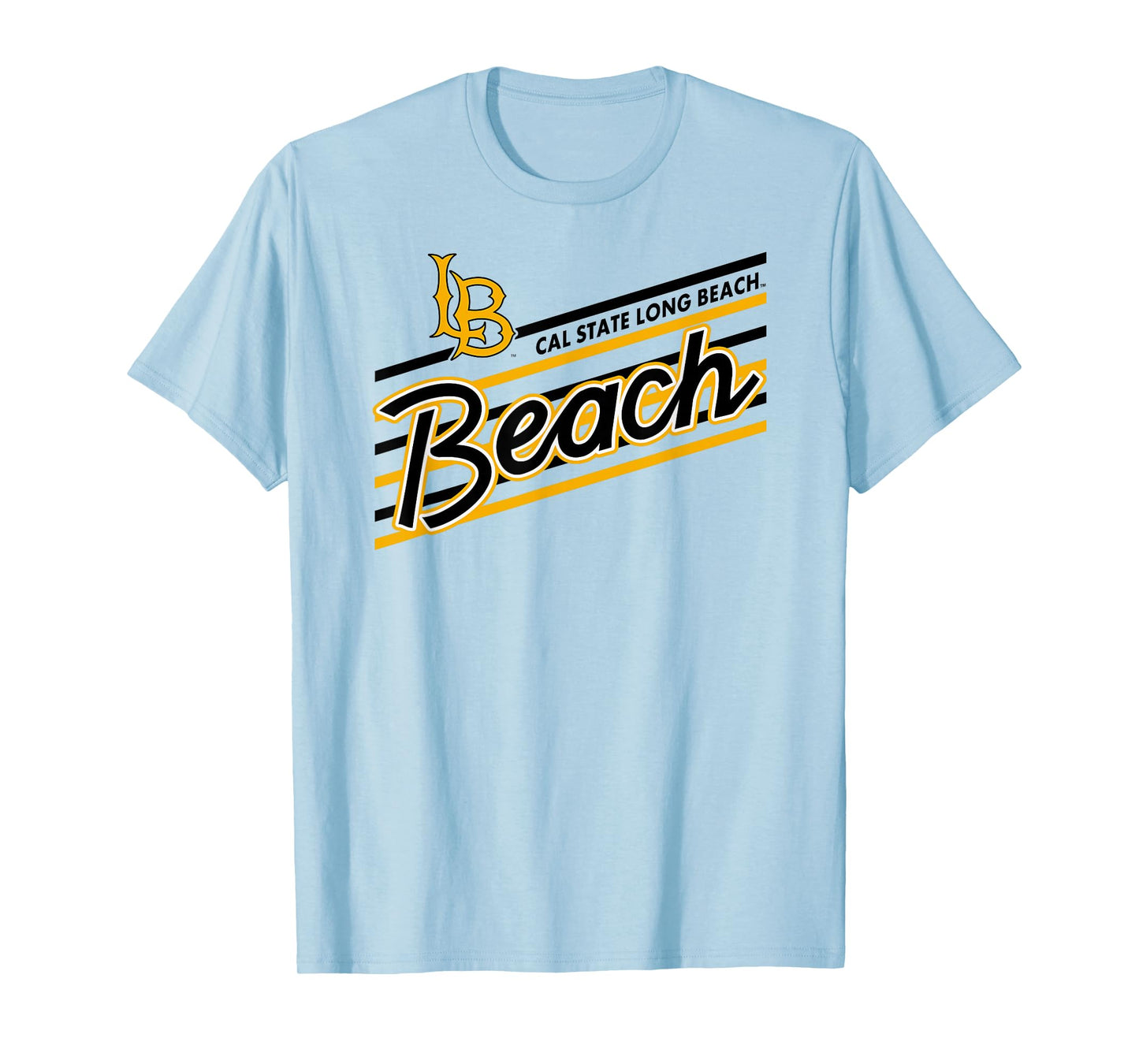 Long Beach State 49ers Retro Performer Gray T-Shirt