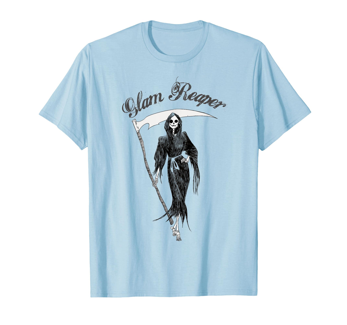 Cute The Glam reaper easy Halloween Women's Costume T-Shirt