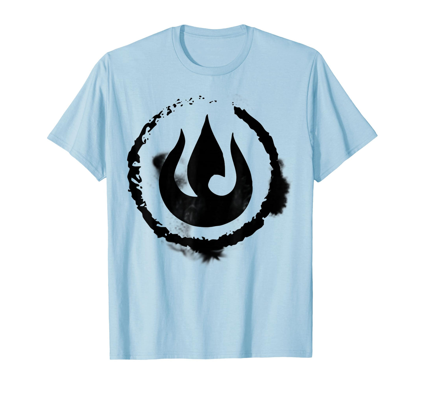 The Legend of Korra Fire Nation Symbol Sketch T-Shirt