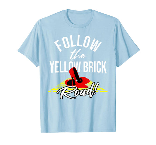 Dorothy and Friends Yellow Brick Road T-Shirt