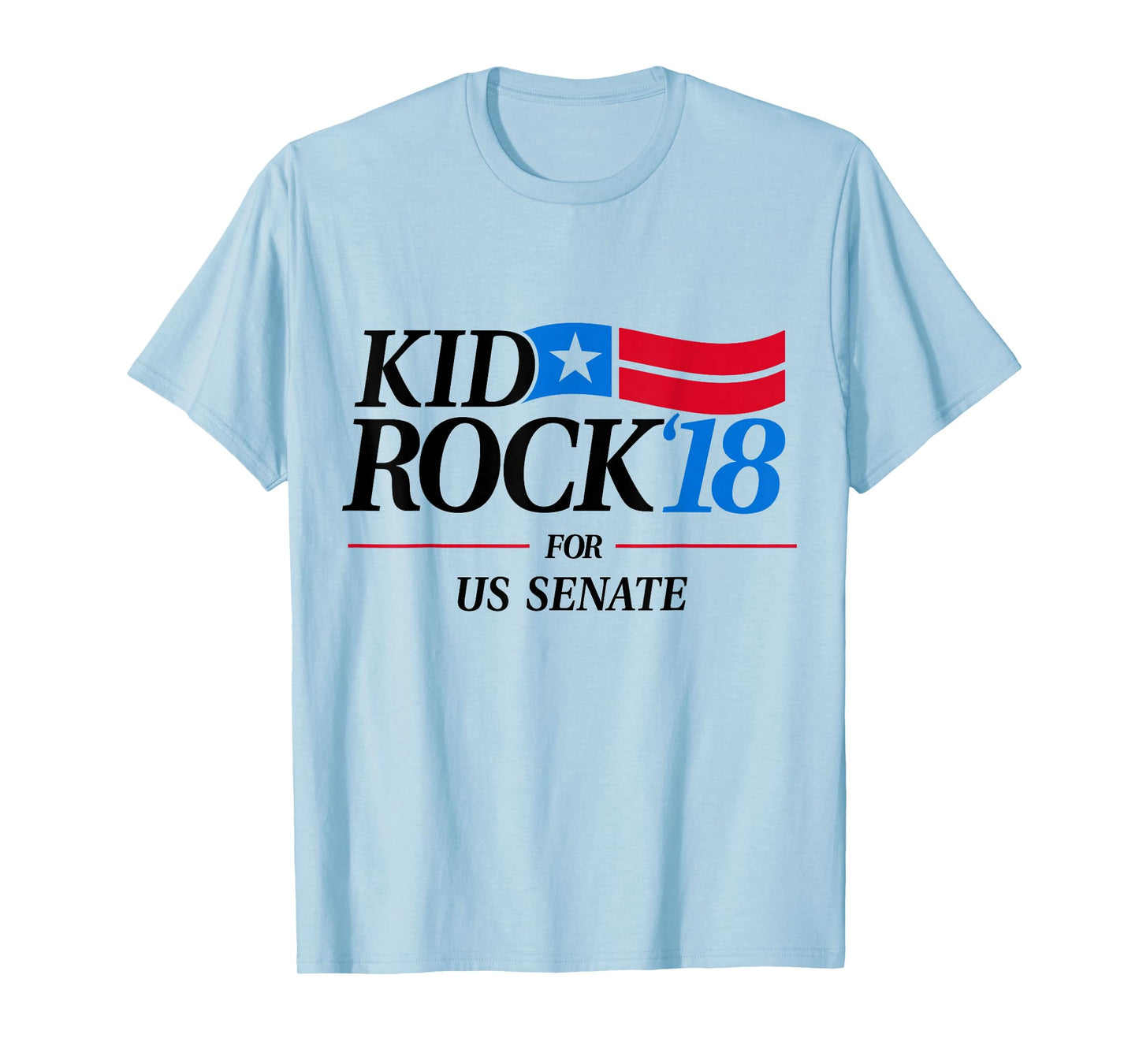 Kid for US Senate 2018 Men's T-Shirt In Rock We Trust T-Shirt