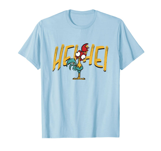 Disney Moana Cute HEI HEI Look Drawn Big Chest Poster T-Shirt