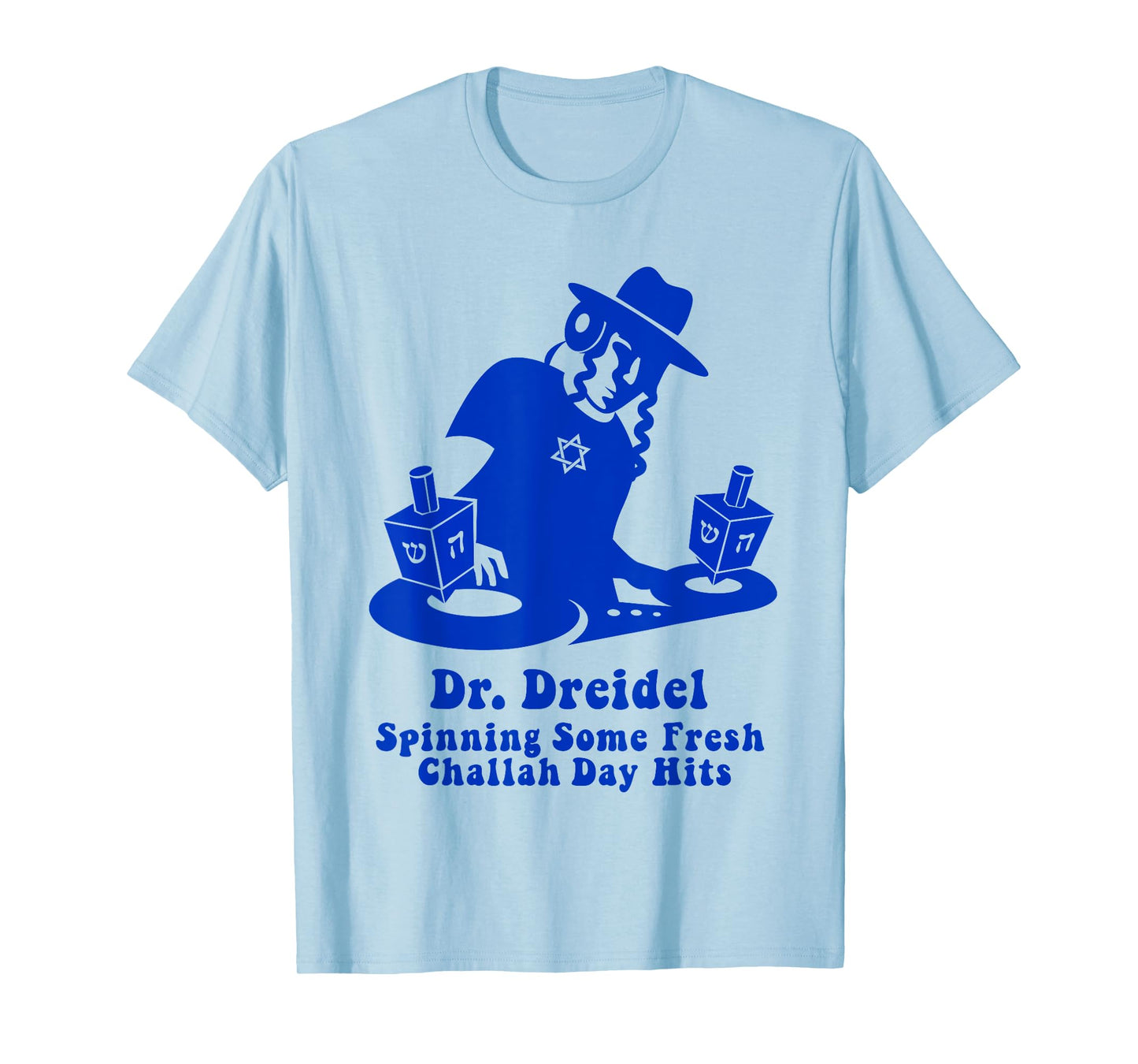 Funny Hanukkah Teen Mens Gift Chanukah DJ Dr. Dreidel Party T-Shirt