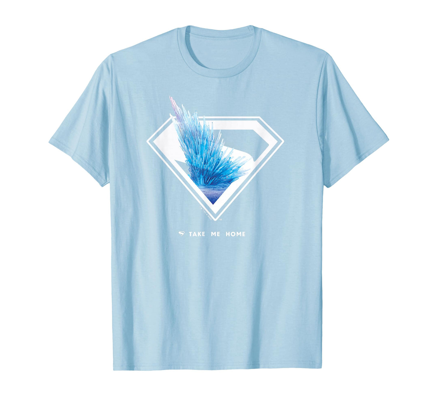 Superman (2025 Movie) Fortress of Solitude Shield T-Shirt
