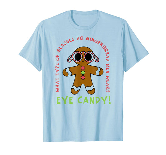Christmas - Eye Candy Pun T-Shirt