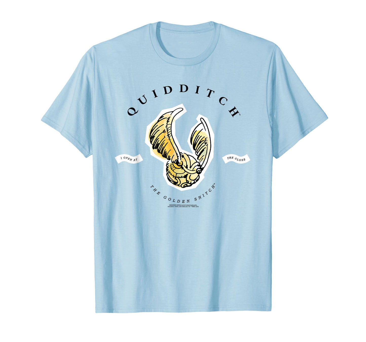 Harry Potter Golden Snitch I Open at the Close T-Shirt
