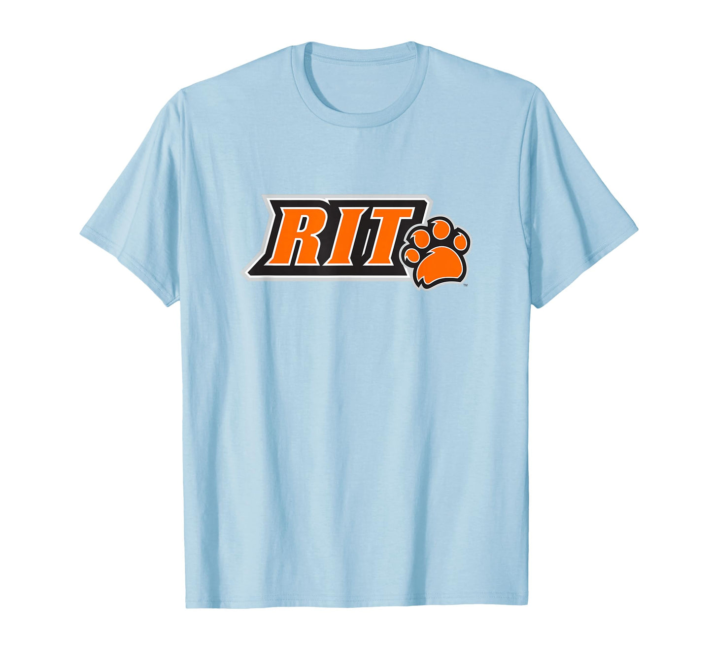 Rochester Institute of Technology RIT Tigers Paw Logo T-Shirt