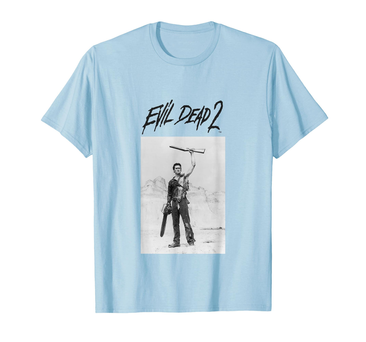 Evil Dead 2 Black Text Logo T-Shirt