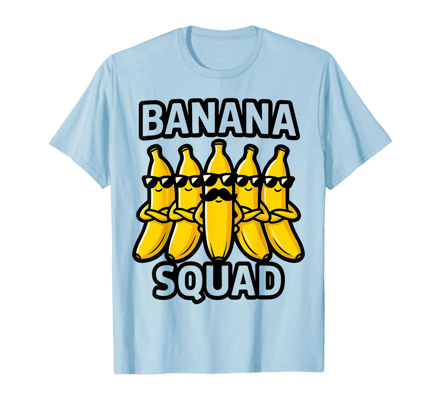 Funny Banana Squad Matching Cool Summer Meme Humor T-Shirt