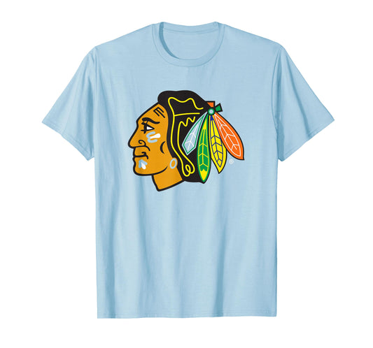 Chicago Blackhawks Icon Red Officially Licensed T-Shirt