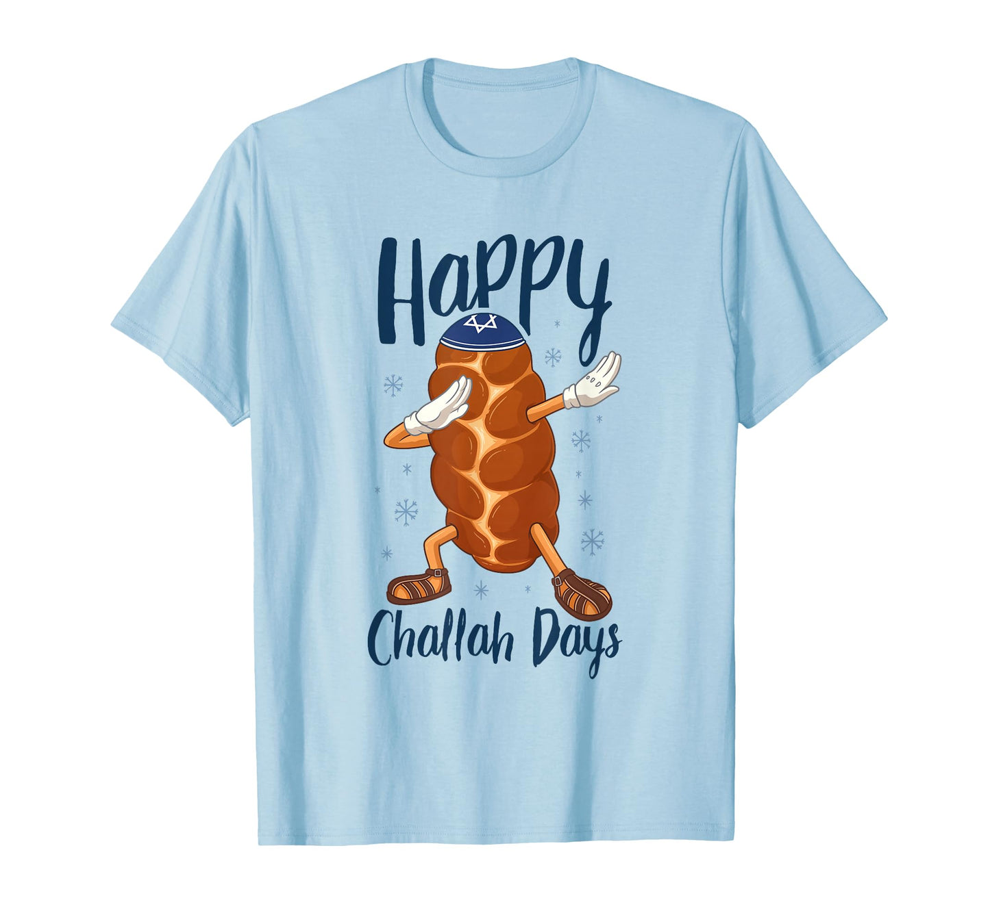 Hanukkah Dabbing Challah Bread Funny Happy Challah Days T-Shirt