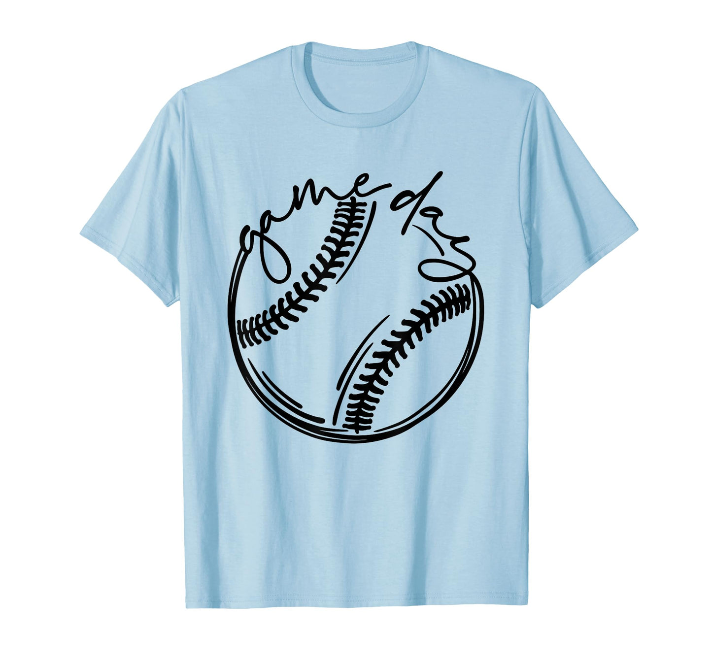 Game Day Vibes Softball Season Baseball Season Gamer Gifts T-Shirt