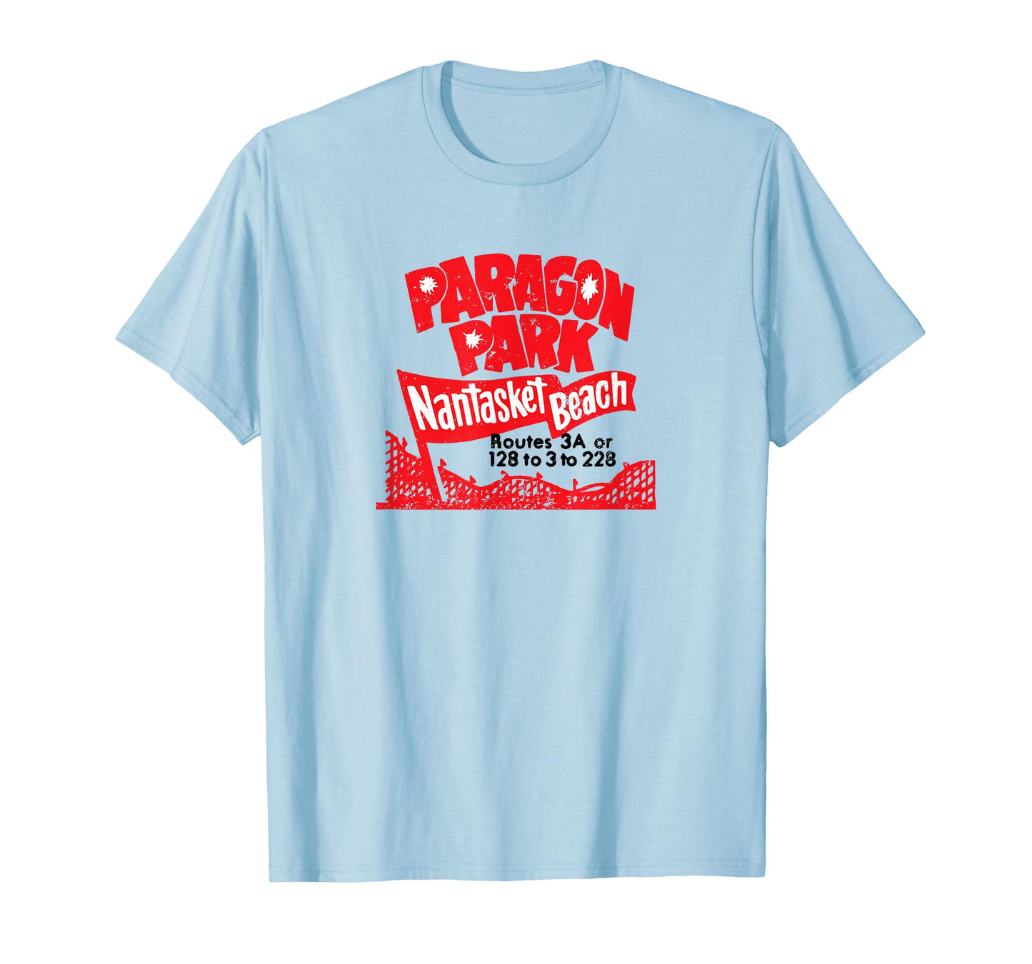 Paragon Park Retro Amusement Park Tee Vintage Men's Graphic T-Shirt