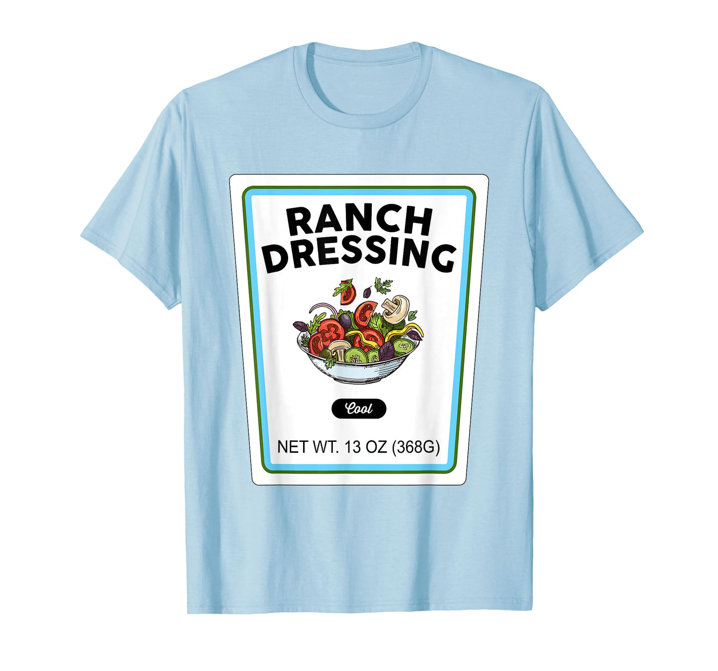 Halloween Matching Costume Ranch Dressing Bottle Label T-Shirt
