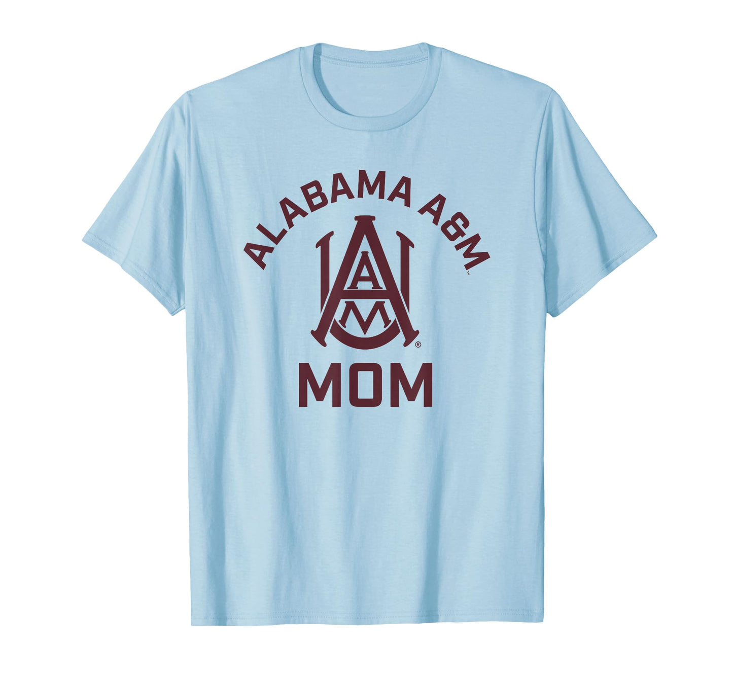 Alabama A&M University Bulldogs Arched Mom T-Shirt