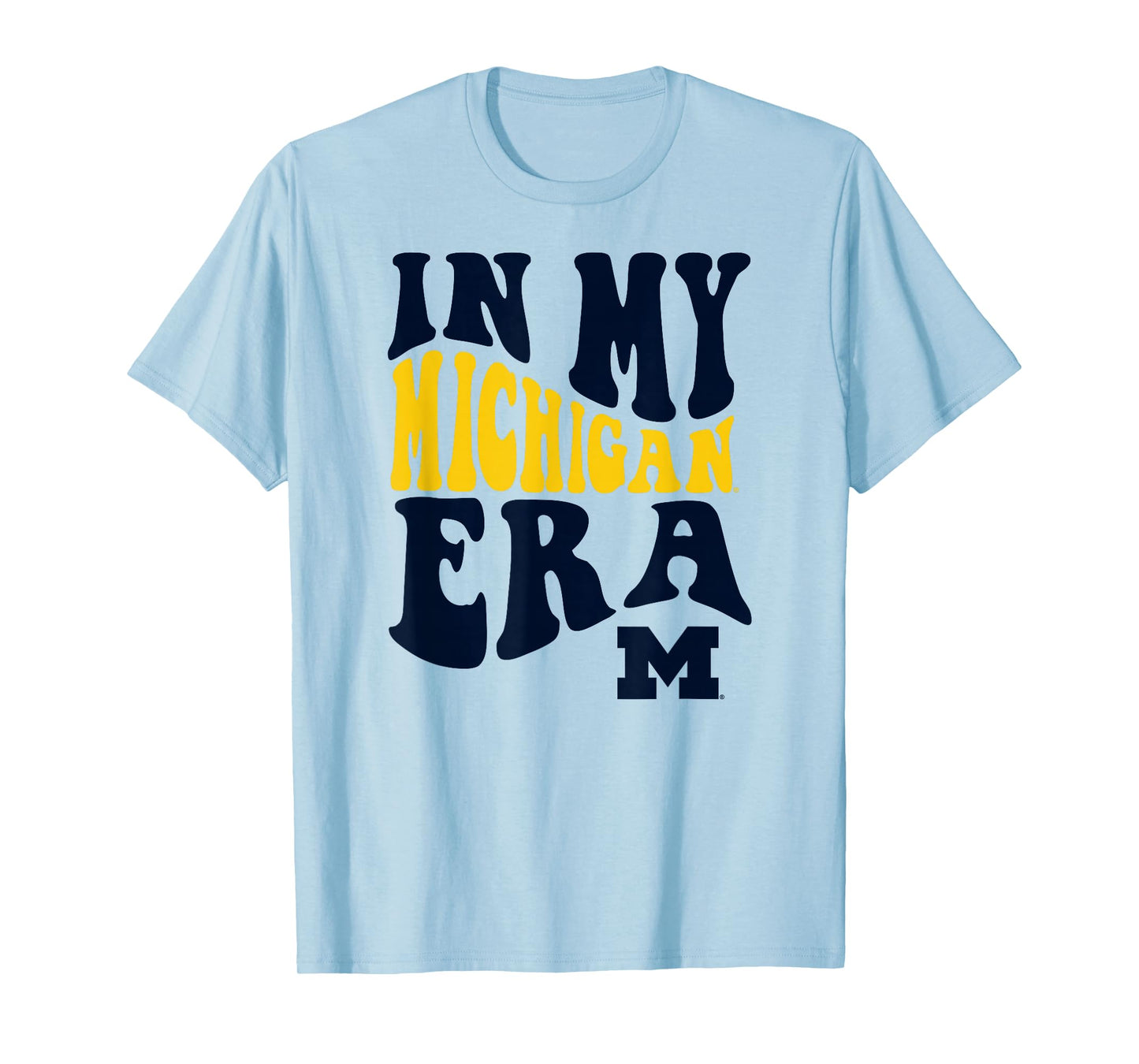 Michigan Wolverines Era White Officially Licensed T-Shirt