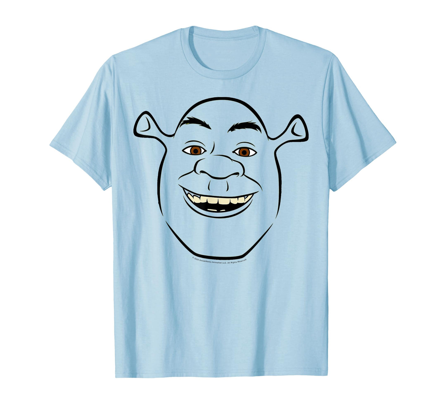 Shrek Big Face Outline T-Shirt