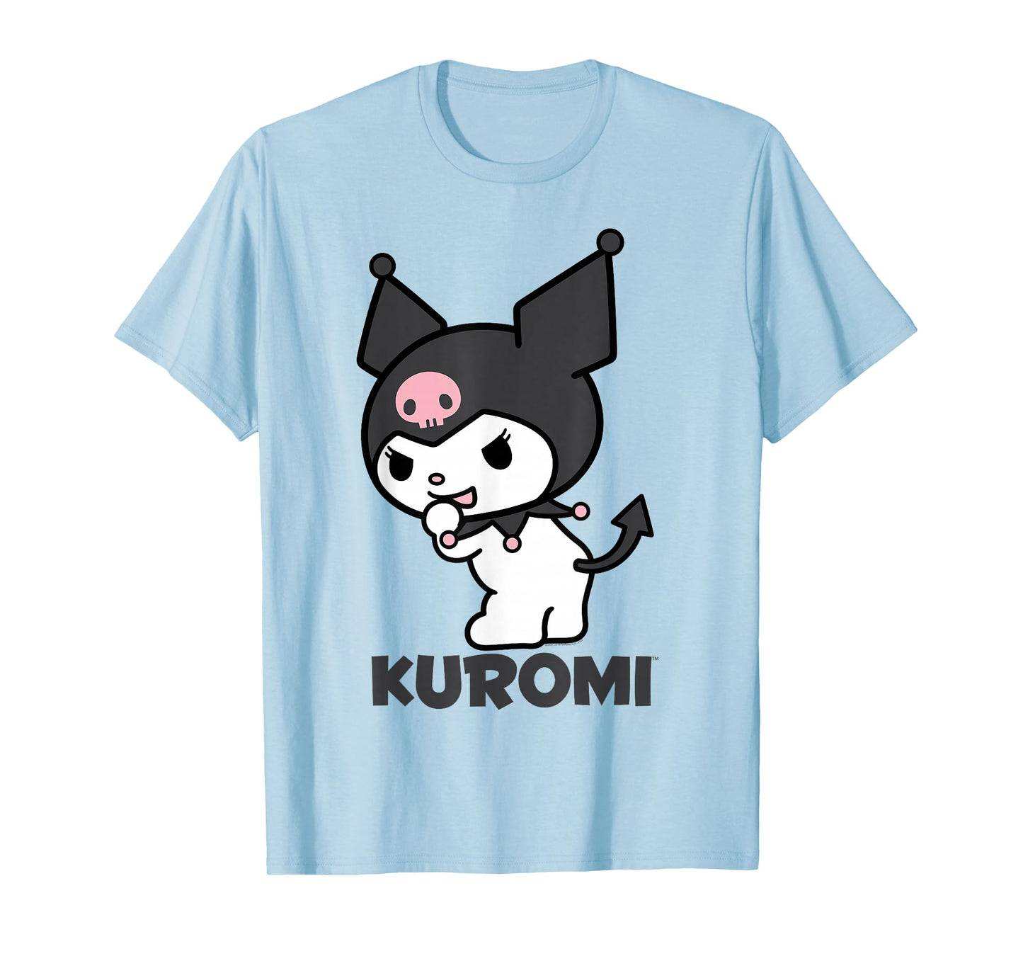 Sanrio Kuromi Backside Logo Tee Shirt T-Shirt