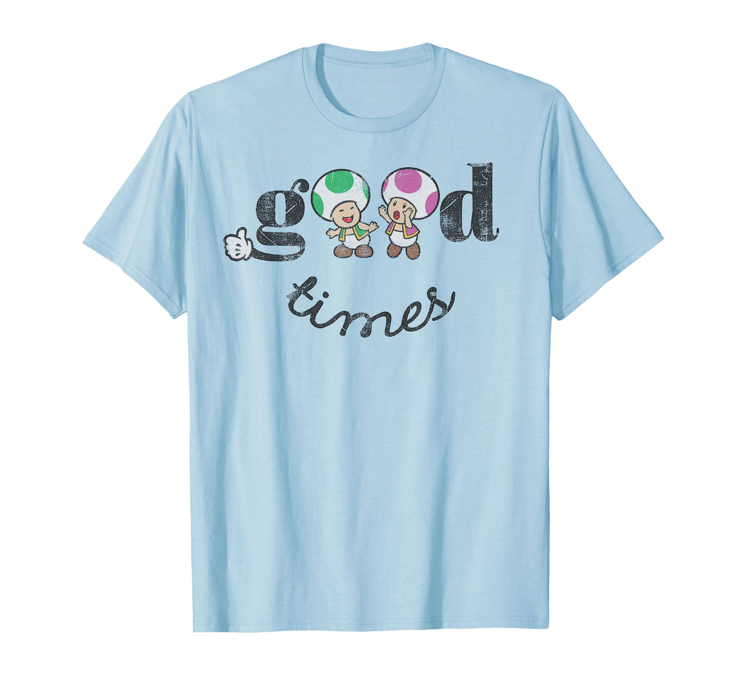 Super Mario Toad & Toadette Good Times T-Shirt