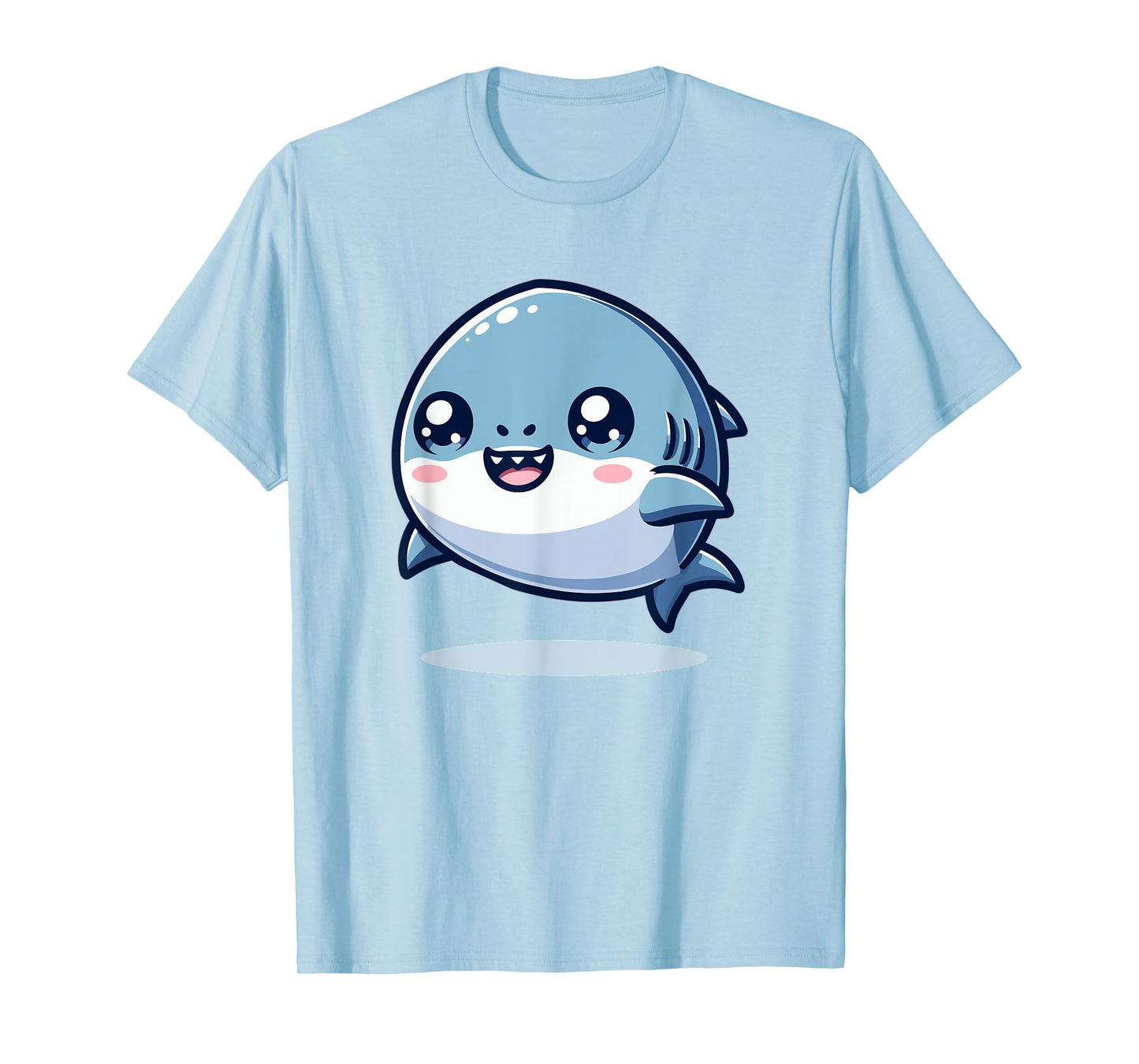 Adorable Cute Japanese Kawaii Chibi Shark T-Shirt