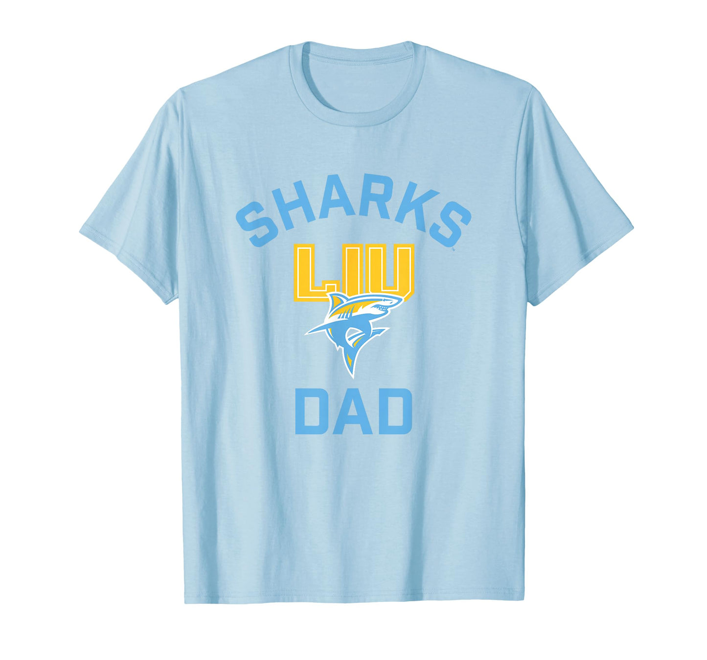Long Island University LIU Blackbirds Arched Dad T-Shirt