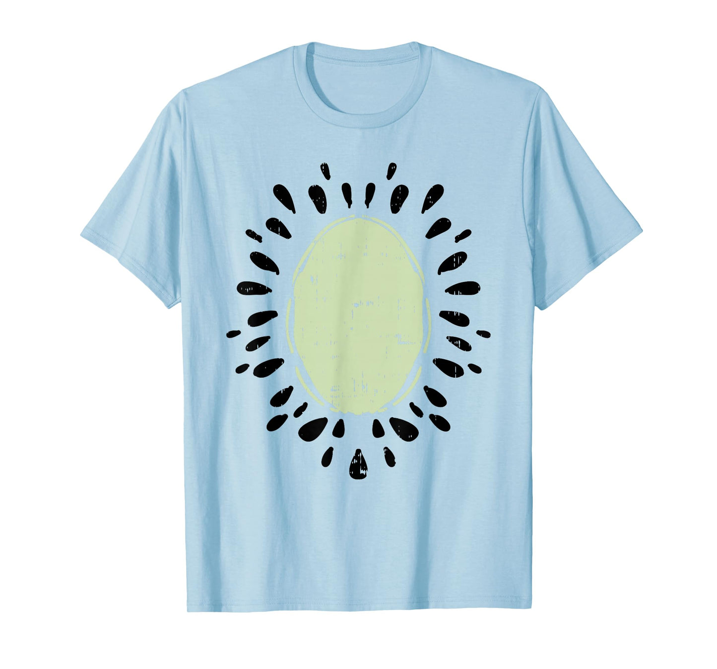 Kiwi-fruit Funny Fruit Food Lazy DIY Easy Halloween Costume T-Shirt