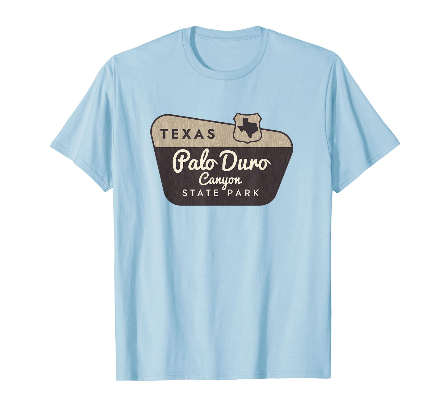 Palo Duro Canyon State Park Texas TX Welcome Sign Vacation T-Shirt