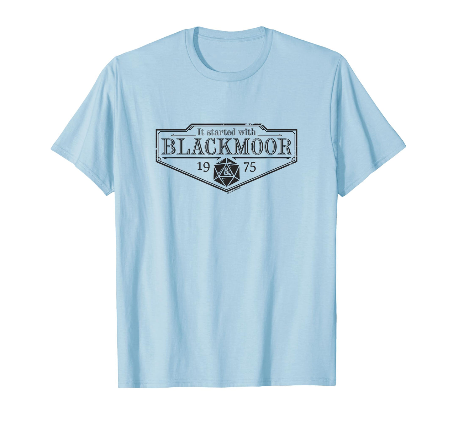 Dungeons & Dragons 50th Anniversary Started With Blackmoor T-Shirt