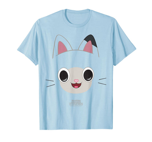 DreamWorks Gabby's Dollhouse Pandy Paws Big Face Halloween T-Shirt
