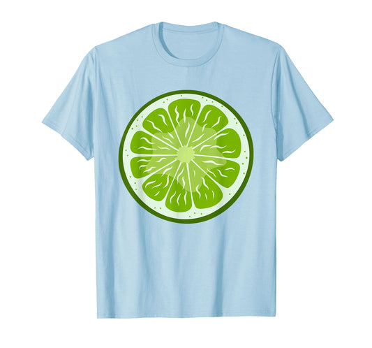 Lime Sliced Fruit Cute Easy Halloween Costume T-Shirt