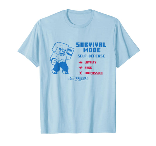 A Minecraft Movie Survival Mode Self-Defense School Ad T-Shirt